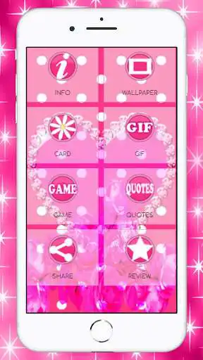 Play Glitter Wallpaper Pink Glitter as an online game Glitter Wallpaper Pink Glitter with UptoPlay