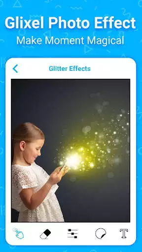 Play Glixel - Glitter and Pixel Effects Photo Editor  and enjoy Glixel - Glitter and Pixel Effects Photo Editor with UptoPlay