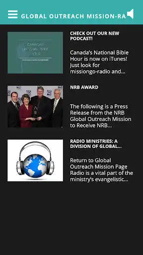 Play Global Outreach Mission -Radio