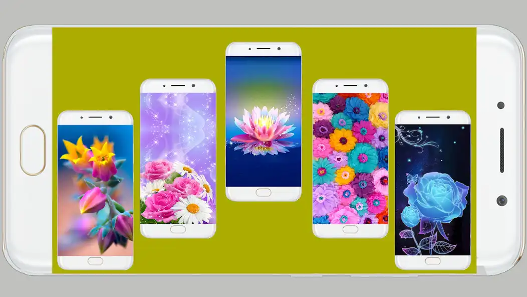 Play Glowing Flower Wallpaper as an online game Glowing Flower Wallpaper with UptoPlay