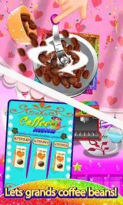 Play Glowing Glitter Coffee Shop: Trendy Kids Sparkle