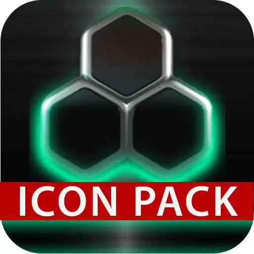 Free play online GLOW MINT icon pack HD 3D  APK