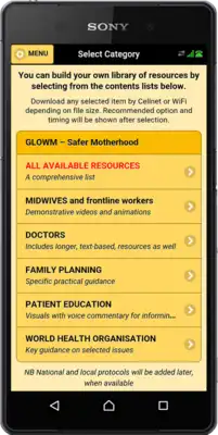 Play GLOWM Safer Motherhood