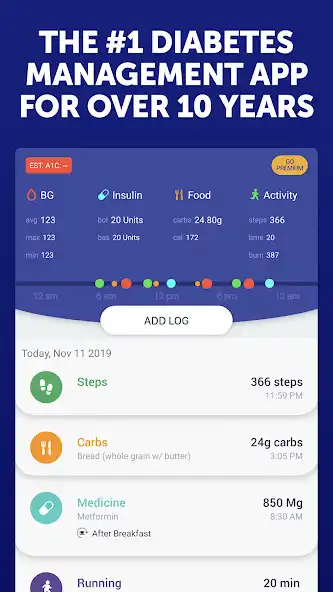 Play Glucose Buddy Diabetes Tracker  and enjoy Glucose Buddy Diabetes Tracker with UptoPlay