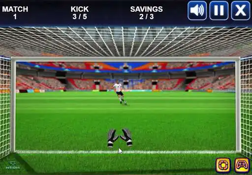 Play Goalkeeper Challenge - Goalkeeper Premier 17 as an online game Goalkeeper Challenge - Goalkeeper Premier 17 with UptoPlay