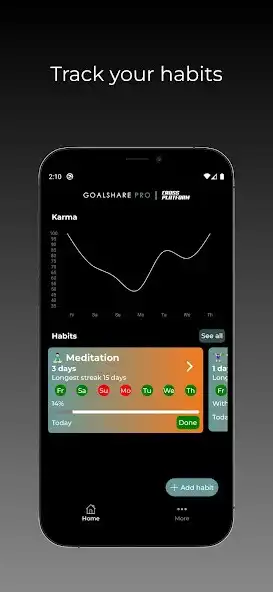 Play Goalshare: Track Your Habits  and enjoy Goalshare: Track Your Habits with UptoPlay