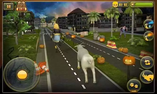 Play Goat-Z in Zombie City