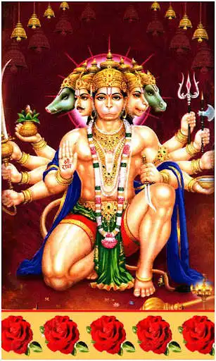 Play God Hanuman HD Wallpapers as an online game God Hanuman HD Wallpapers with UptoPlay