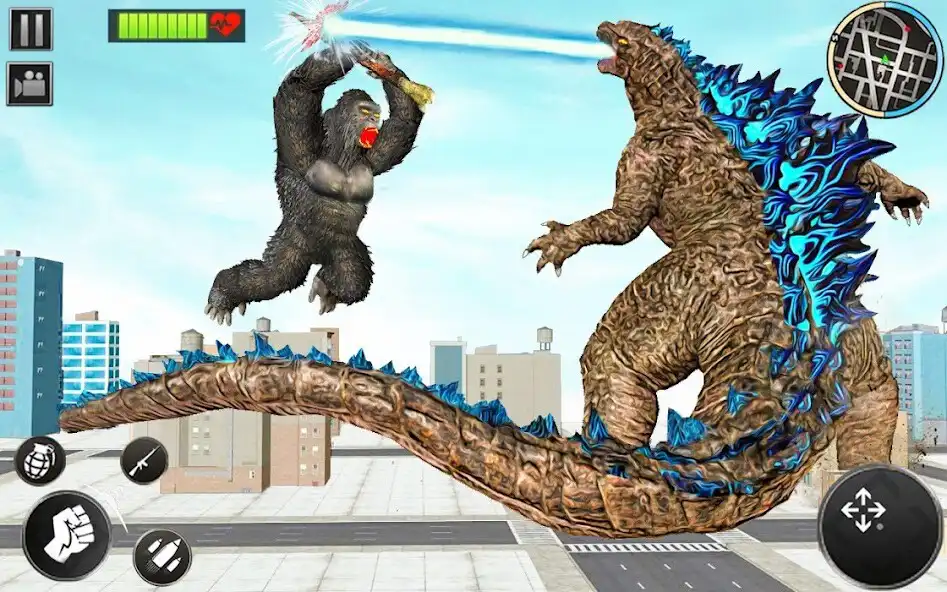 Godzilla VS King Kong Games online game with UptoPlay