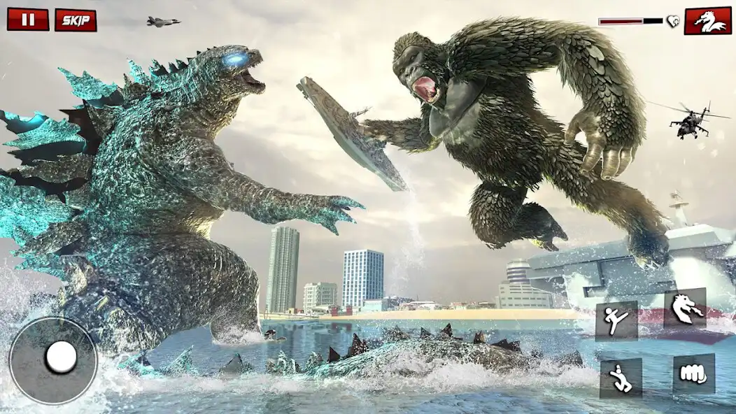 Play Godzilla Vs Kong Battle Game as an online game Godzilla Vs Kong Battle Game with UptoPlay