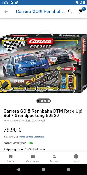 Play GOKarli Carrera Rennbahn und Dart Onlineshop as an online game GOKarli Carrera Rennbahn und Dart Onlineshop with UptoPlay