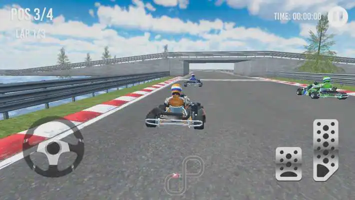 Play Go Kart Racing Cup 3D