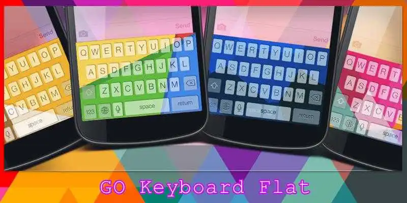 Play GO Keyboard Flat