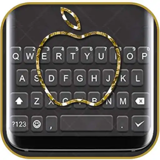 Play Golden Black Keyboard Theme APK