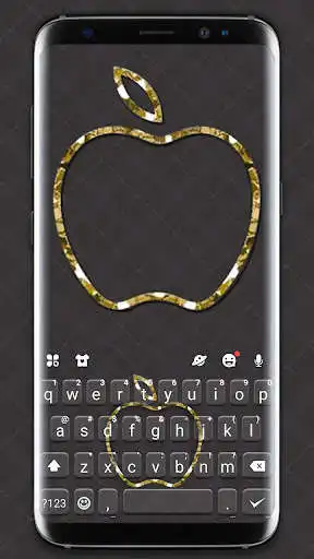 Play Golden Black Keyboard Theme  and enjoy Golden Black Keyboard Theme with UptoPlay