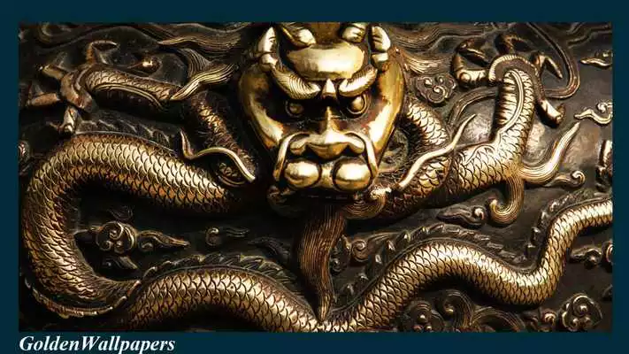 Play Golden Dragon Wallpaper