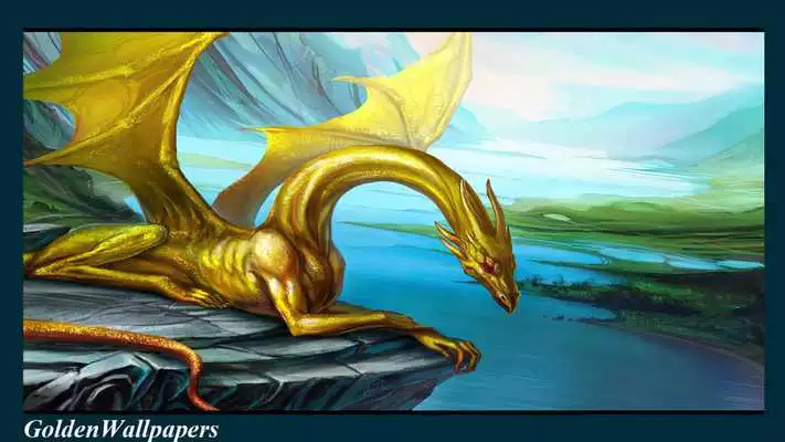 Play Golden Dragon Wallpaper