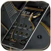 Free play online Gold guitar Theme gold music APK