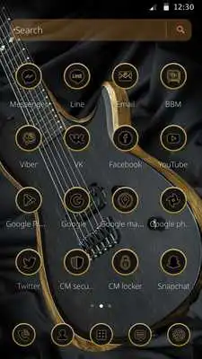 Play Gold guitar Theme gold music