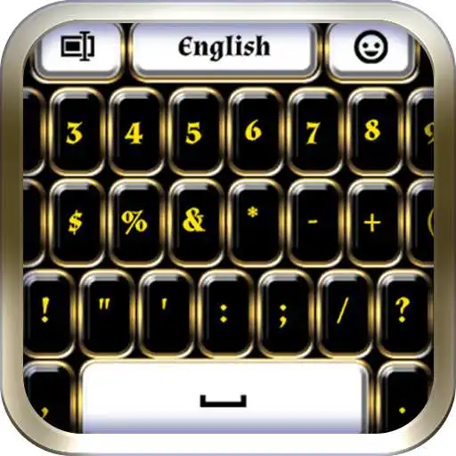 Free play online Gold Jewel Keyboard  APK