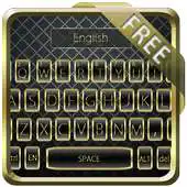 Free play online Gold Keyboard - Emoji APK