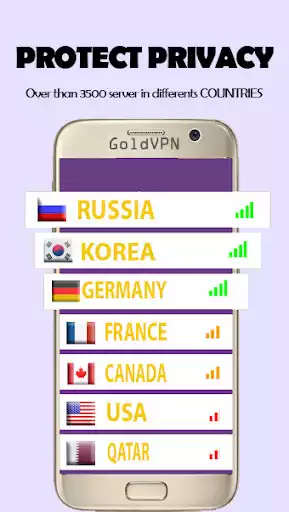 Play APK GoldVPN - unlimited worldwide -  and enjoy GoldVPN - unlimited worldwide - with UptoPlay ip.GoldVPN.free.socks.Proxy