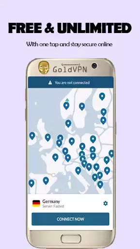 Play APK GoldVPN - unlimited worldwide -  and enjoy GoldVPN - unlimited worldwide - with UptoPlay ip.GoldVPN.free.socks.Proxy