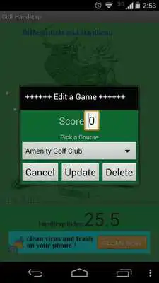 Play Golf Handicap Calculator