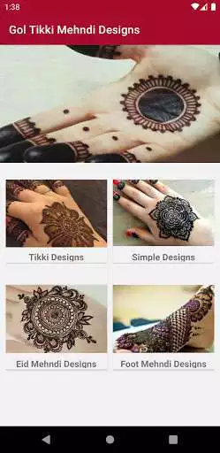 Play Gol Tikki Mehndi Designs  and enjoy Gol Tikki Mehndi Designs with UptoPlay