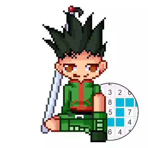 Play Gon Freecss Hunter X Hunter Pixel Art Games APK