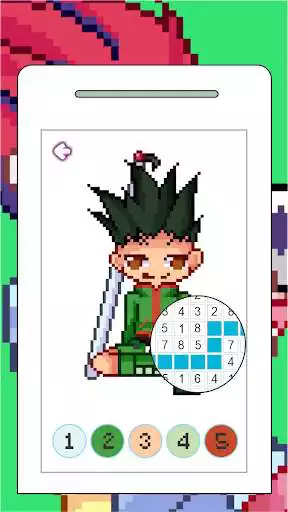 Play Gon Freecss Hunter X Hunter Pixel Art Games  and enjoy Gon Freecss Hunter X Hunter Pixel Art Games with UptoPlay