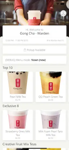 Play Gong Cha Canada as an online game Gong Cha Canada with UptoPlay