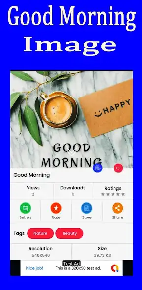 Play Good Morning Images App-Qoutes as an online game Good Morning Images App-Qoutes with UptoPlay