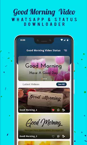 Play Good Morning Video Status