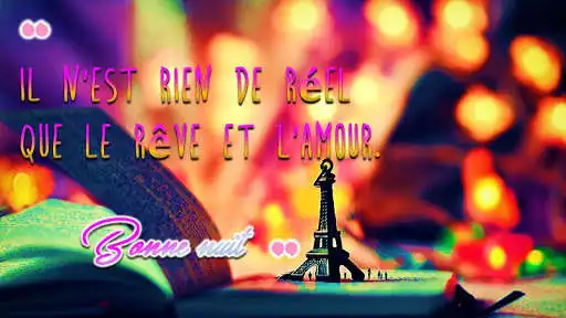 Play Good night Gif with the best French Wishes  and enjoy Good night Gif with the best French Wishes with UptoPlay