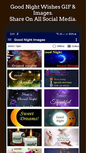 Play Good Night Greeting Collection.  and enjoy Good Night Greeting Collection. with UptoPlay