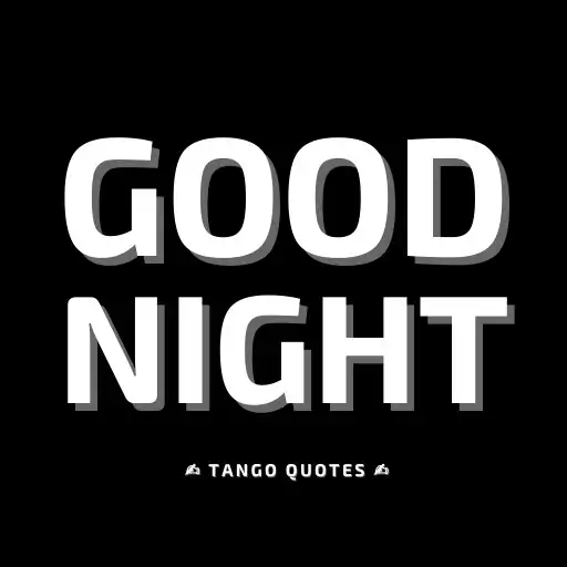 Play good night quotes APK