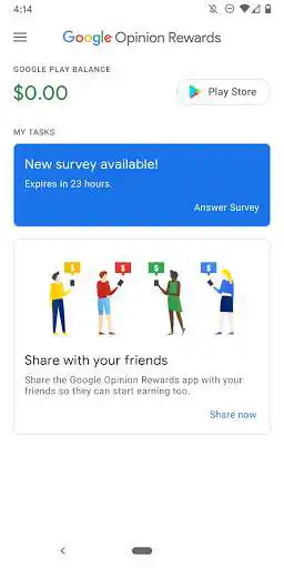 Play Google Opinion Rewards