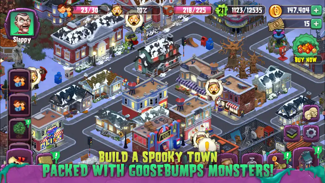 Play Goosebumps Horror Town as an online game Goosebumps Horror Town with UptoPlay