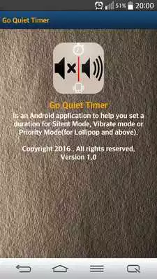 Play Go Quiet Timer