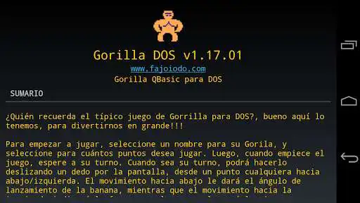 Play Gorrilla DOS as an online game Gorrilla DOS with UptoPlay