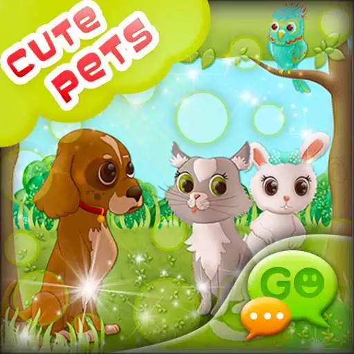 Free play online GO SMS Cute Pets  APK