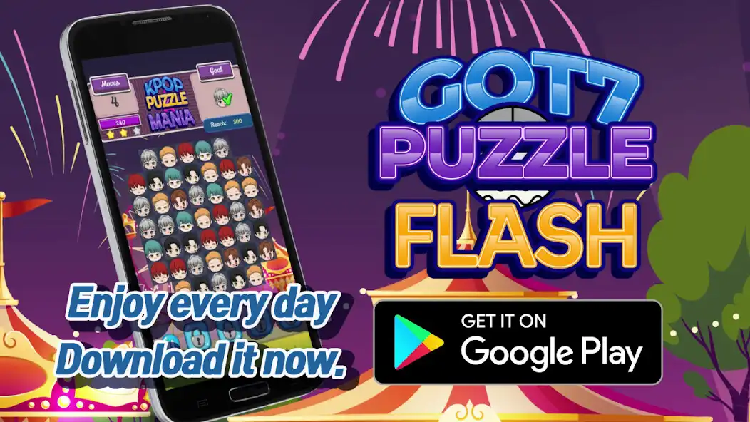 Play GOT7 PUZZLE FLASH  and enjoy GOT7 PUZZLE FLASH with UptoPlay