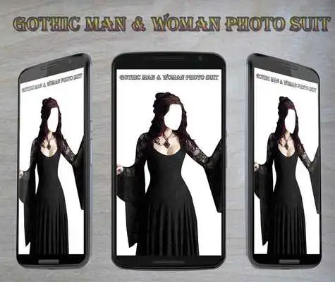 Play Gothic Man  Woman Photo Suit