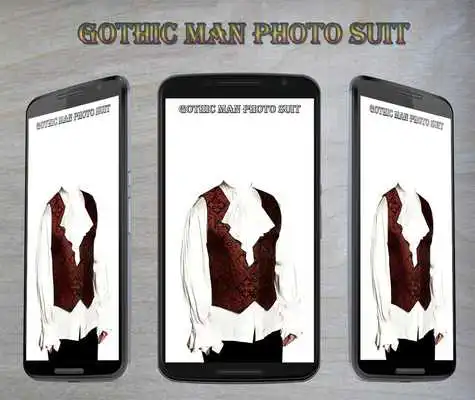 Play Gothic Man  Woman Photo Suit