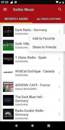 Play Gothic Music Radio Stations as an online game Gothic Music Radio Stations with UptoPlay