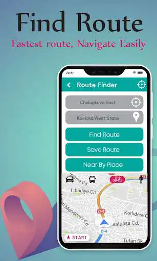 Play GPS, Maps, Route Navigator  and enjoy GPS, Maps, Route Navigator with UptoPlay