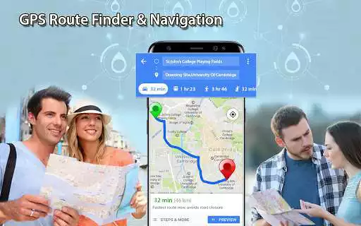 Play GPS Route Finder Live Street View & Map Direction  and enjoy GPS Route Finder Live Street View & Map Direction with UptoPlay