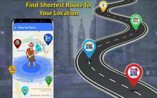 Play GPS Route Finder Live Street View & Map Direction as an online game GPS Route Finder Live Street View & Map Direction with UptoPlay