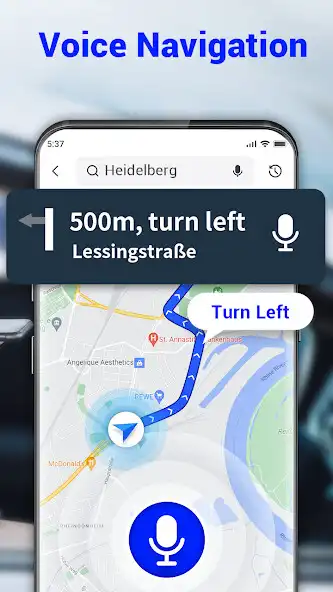 Play GPS Voice Navigation: Live Map as an online game GPS Voice Navigation: Live Map with UptoPlay